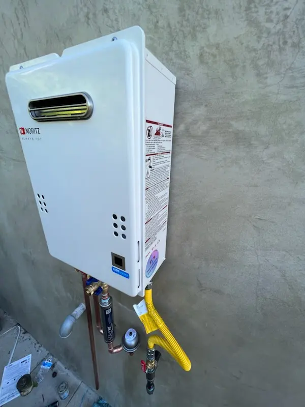 Tankless water heater installation for Uniontown homes